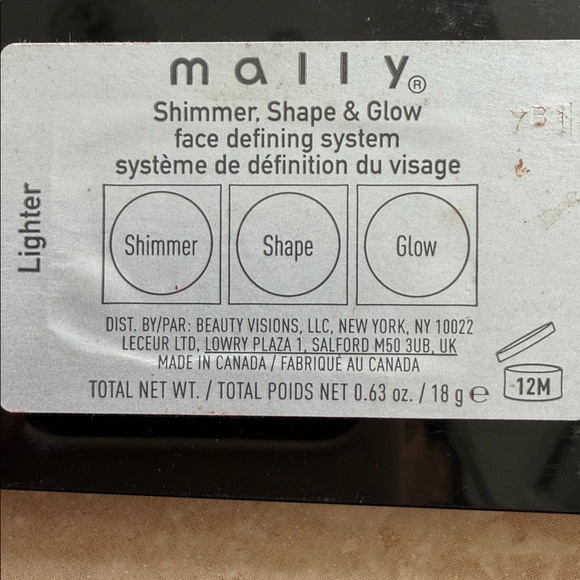 Mally Beauty Shimmer Shape Glow Palette - Picture 6 of 6